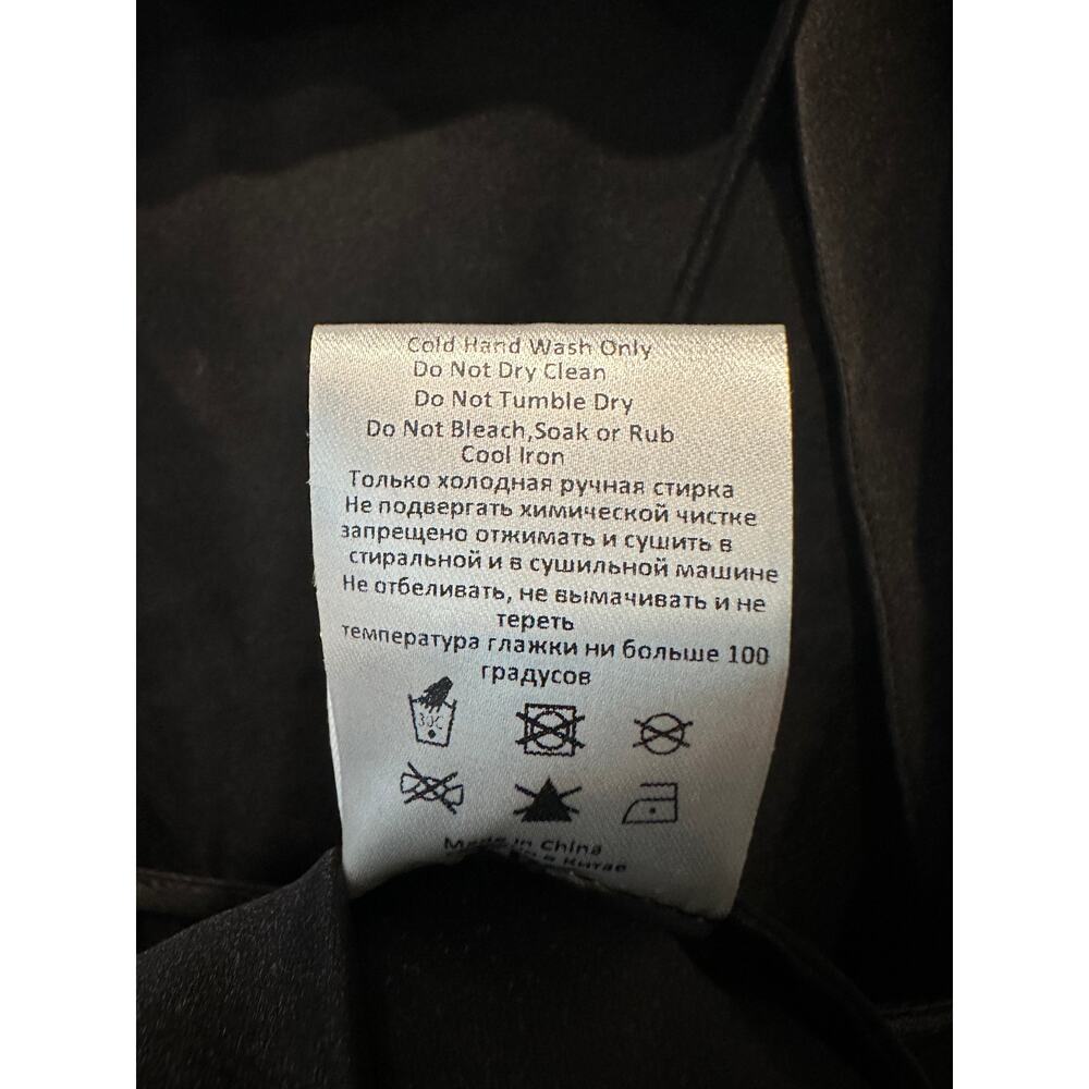 NEW Atoir US 8 Black Slip Clarice Open Back Maxi Wedding Formal Satin Dress LBD - Picture 8 of 10